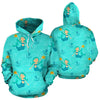 Mermaid Pastel Pattern Print Men Women Pullover Hoodie-grizzshop