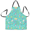 Mermaid Pattern Print Men's Apron-grizzshop