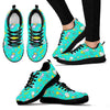 Mermaid Pattern Print Sneaker Shoes For Men Women-grizzshop