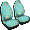 Mermaid Pattern Print Universal Fit Car Seat Covers-grizzshop