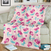 Mermaid Pink Pattern Print Blanket-grizzshop