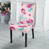 Mermaid Pink Pattern Print Chair Cover-grizzshop