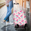 Mermaid Pink Pattern Print Luggage Cover Protector-grizzshop