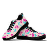 Mermaid Pink Pattern Print Sneaker Shoes For Men Women-grizzshop