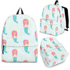 Mermaid Print Pattern Backpack-grizzshop