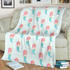 Mermaid Print Pattern Blanket-grizzshop