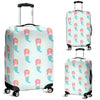 Mermaid Print Pattern Luggage Cover Protector-grizzshop