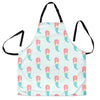 Mermaid Print Pattern Men's Apron-grizzshop