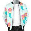 Mermaid Print Pattern Men's Bomber Jacket-grizzshop