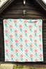 Mermaid Print Pattern Quilt-grizzshop