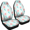 Mermaid Print Pattern Universal Fit Car Seat Covers-grizzshop