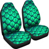 Load image into Gallery viewer, Mermaid Scales Teal Green Universal Fit Car Seat Cover-grizzshop