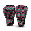 Merry Christmas Zigzag Print Pattern Boxing Gloves-grizzshop