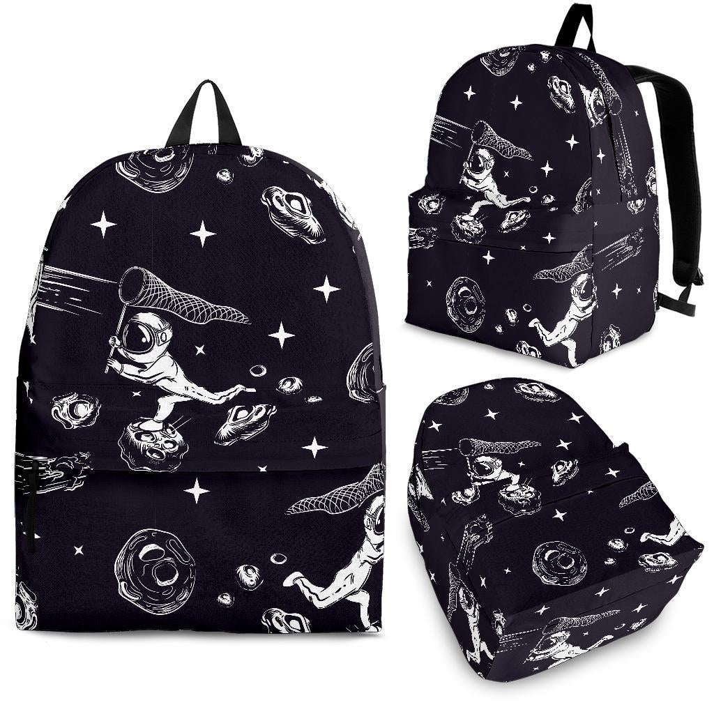 Metero Astronaut Print Pattern Backpack-grizzshop