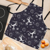 Metero Astronaut Print Pattern Women's Apron-grizzshop