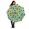 Metero Star Pattern Print Automatic Foldable Umbrella-grizzshop