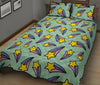 Metero Star Pattern Print Bed Set Quilt-grizzshop