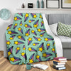 Metero Star Pattern Print Blanket-grizzshop