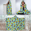 Metero Star Pattern Print Hooded Blanket-grizzshop