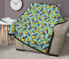 Metero Star Pattern Print Quilt-grizzshop