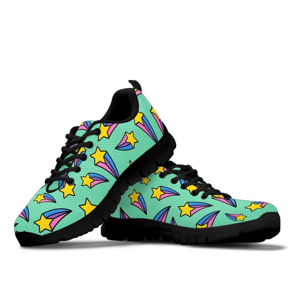 Metero Star Pattern Print Sneaker Shoes For Men Women-grizzshop