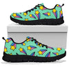 Metero Star Pattern Print Sneaker Shoes For Men Women-grizzshop