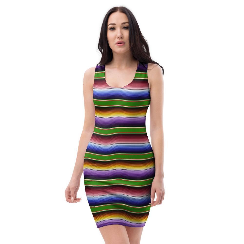 Mexican Baja Bodycon Dress-grizzshop