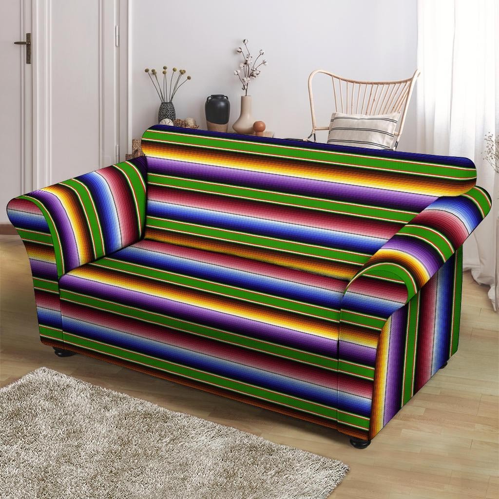 Mexican Baja Loveseat Cover-grizzshop