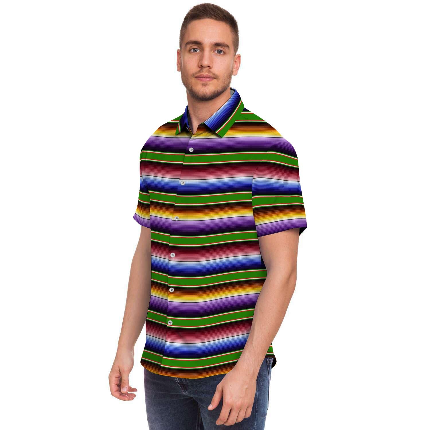 Mexican Baja Men's Short Sleeve Shirt-grizzshop