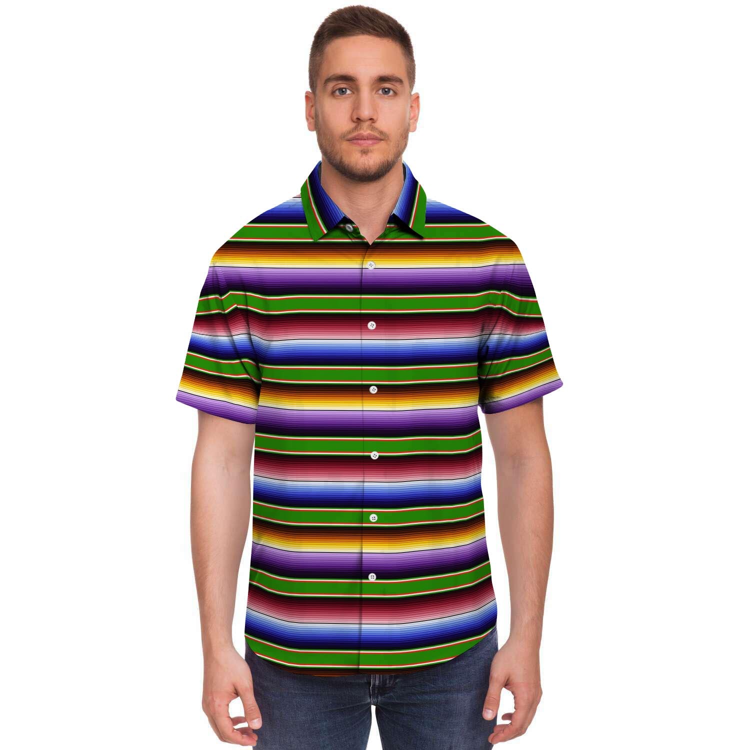 Mexican Baja Men's Short Sleeve Shirt-grizzshop