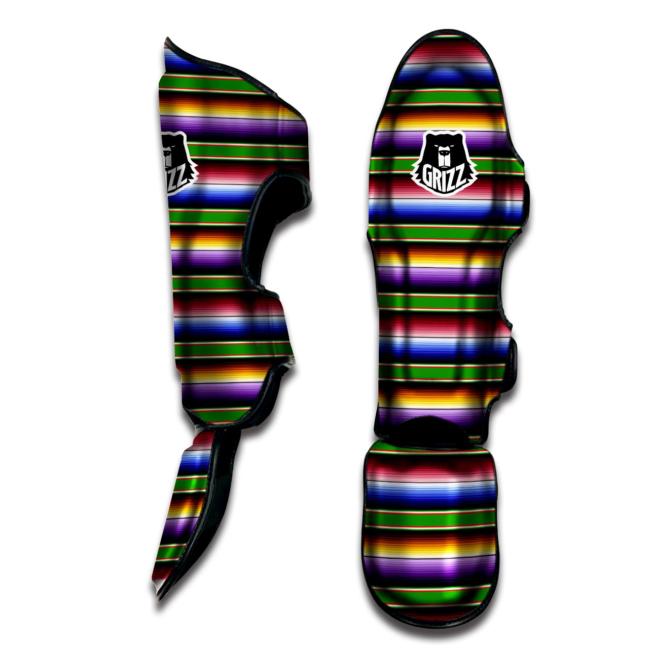 Mexican Baja Muay Thai Shin Guard-grizzshop