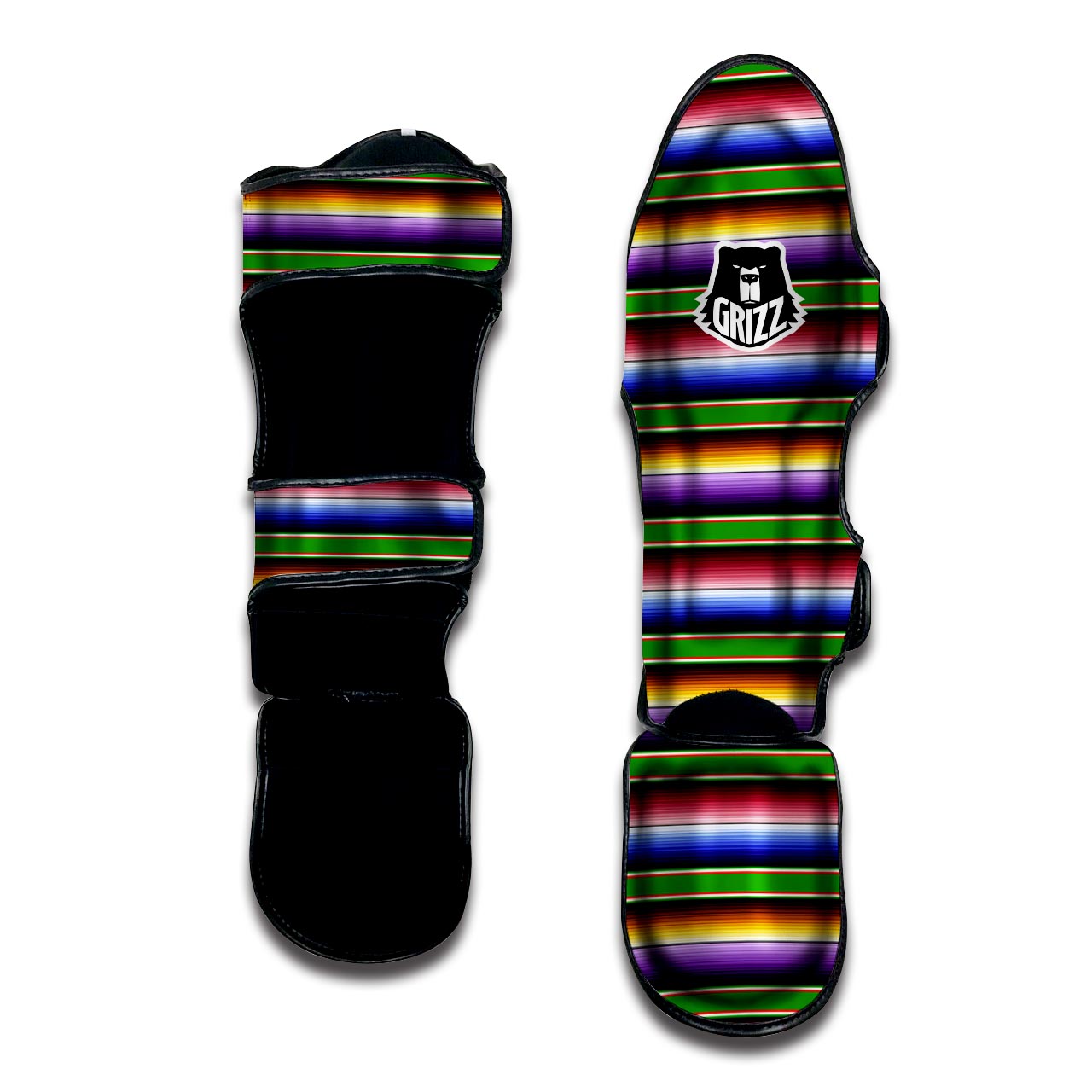 Mexican Baja Muay Thai Shin Guard-grizzshop