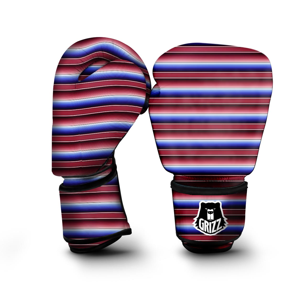 Mexican Baja Print Boxing Gloves-grizzshop