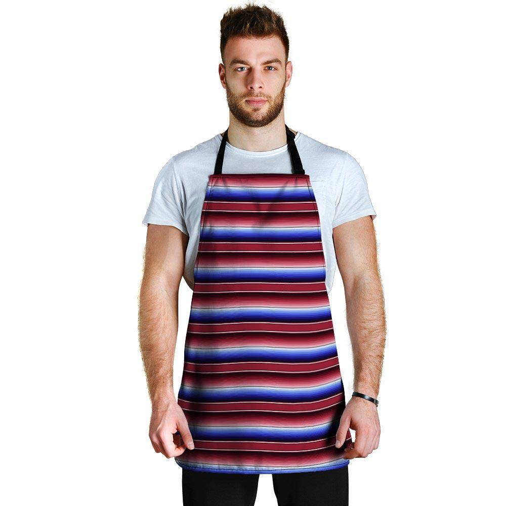 Mexican Baja Print Men's Apron-grizzshop