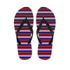 Mexican Baja Print Men's Flip Flops-grizzshop