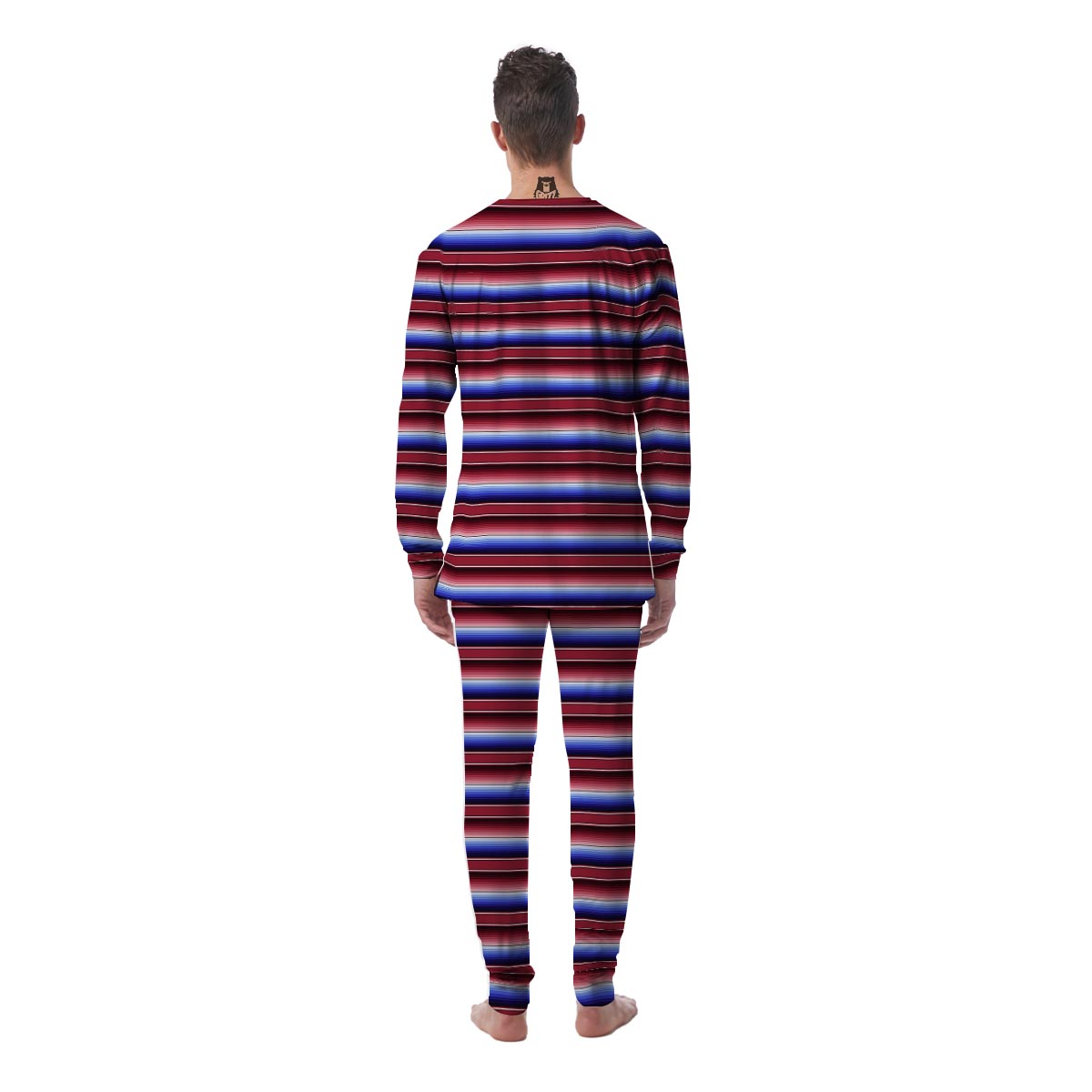 Mexican Baja Print Men's Pajamas-grizzshop