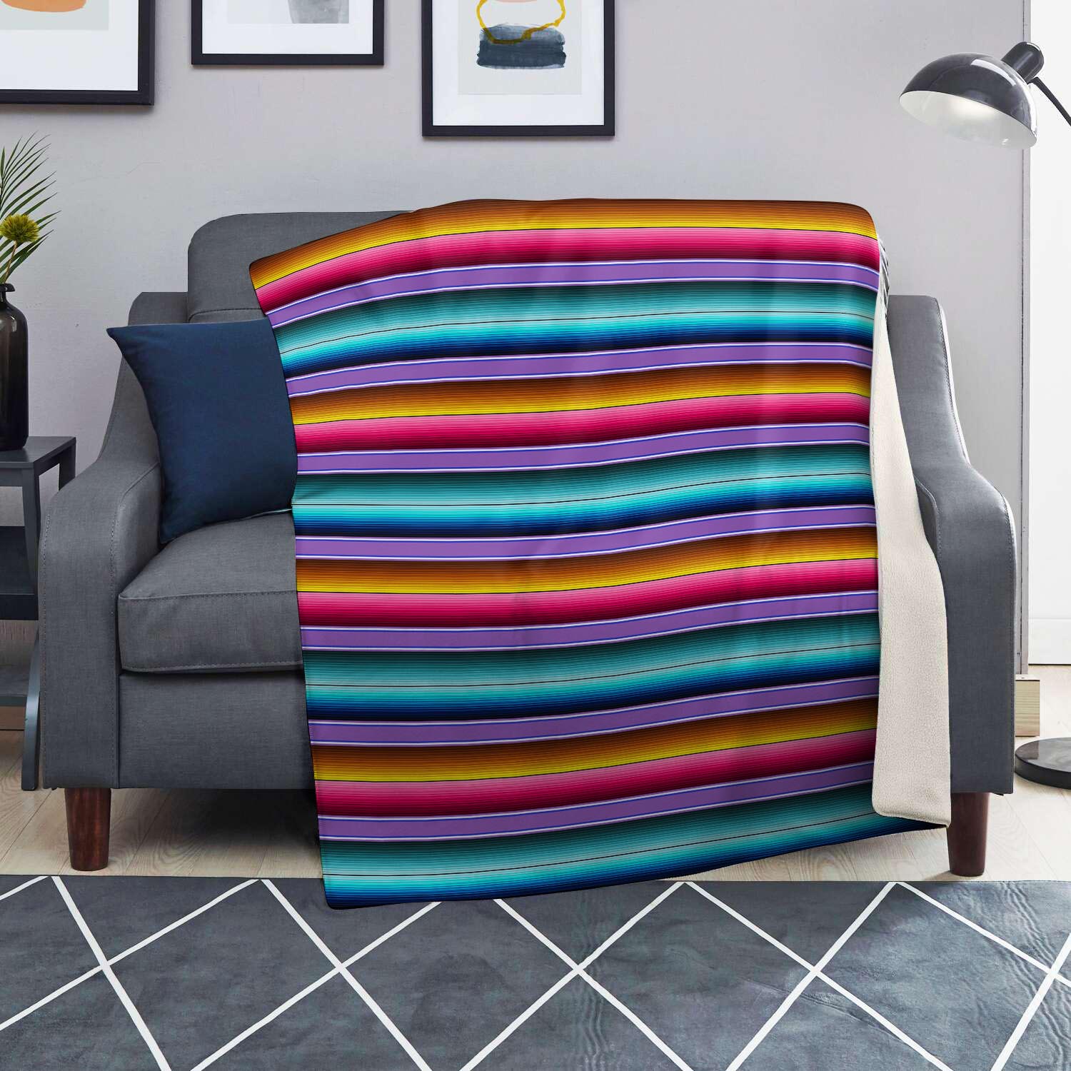 Mexican Baja Serape Blanket-grizzshop