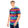 Mexican Baja Serape Men T Shirt-grizzshop