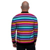 Mexican Baja Serape Men's Bomber Jacket-grizzshop