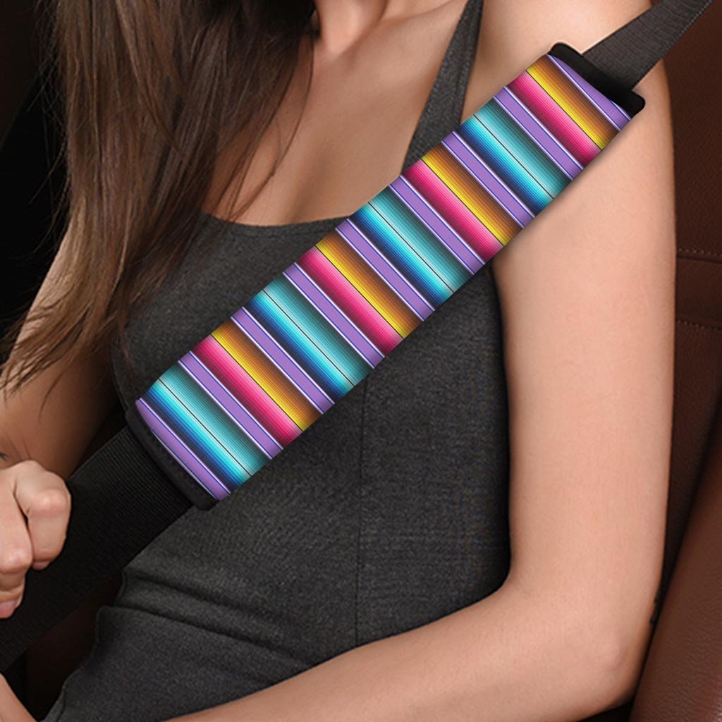 Mexican Baja Serape Seat Belt Cover-grizzshop