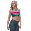 Mexican Baja Serape Sports Bra-grizzshop