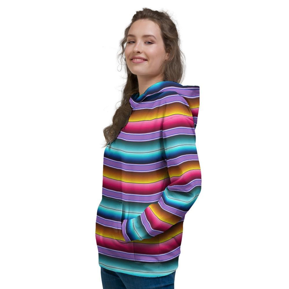 Mexican Baja Serape Women's Hoodie-grizzshop