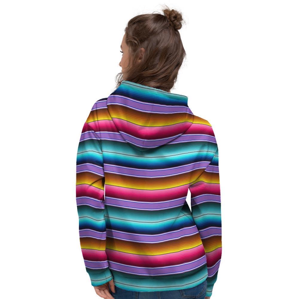 Mexican Baja Serape Women's Hoodie-grizzshop