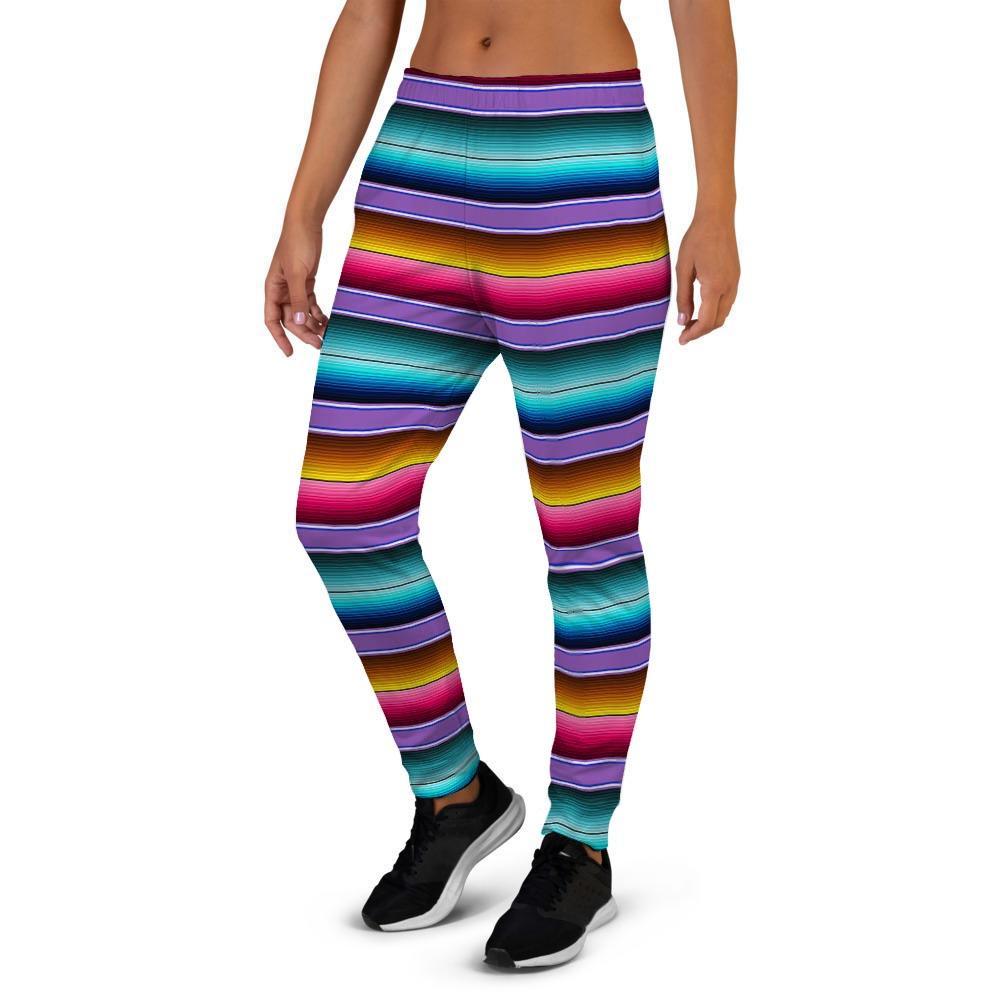 Mexican Baja Serape Women's Joggers-grizzshop