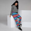 Mexican Baja Serape Women's Joggers-grizzshop