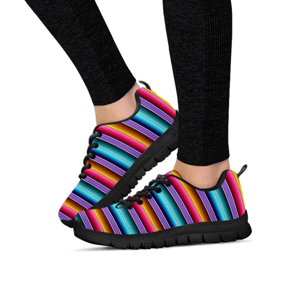 Mexican Baja Serape Women's Sneakers-grizzshop