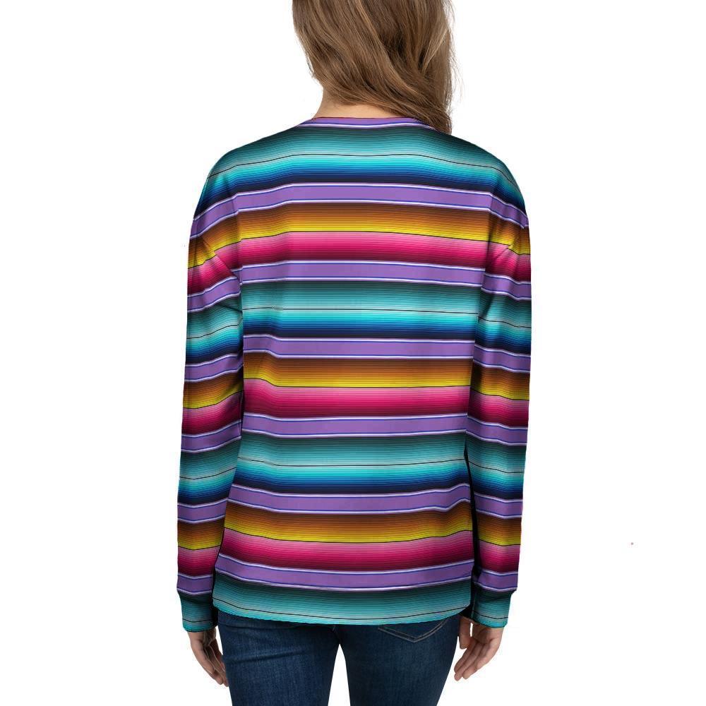 Mexican Baja Serape Women's Sweatshirt-grizzshop