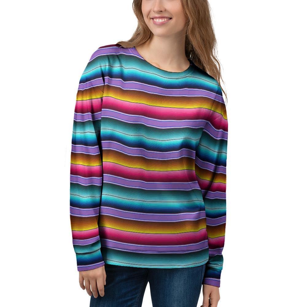 Mexican Baja Serape Women's Sweatshirt-grizzshop