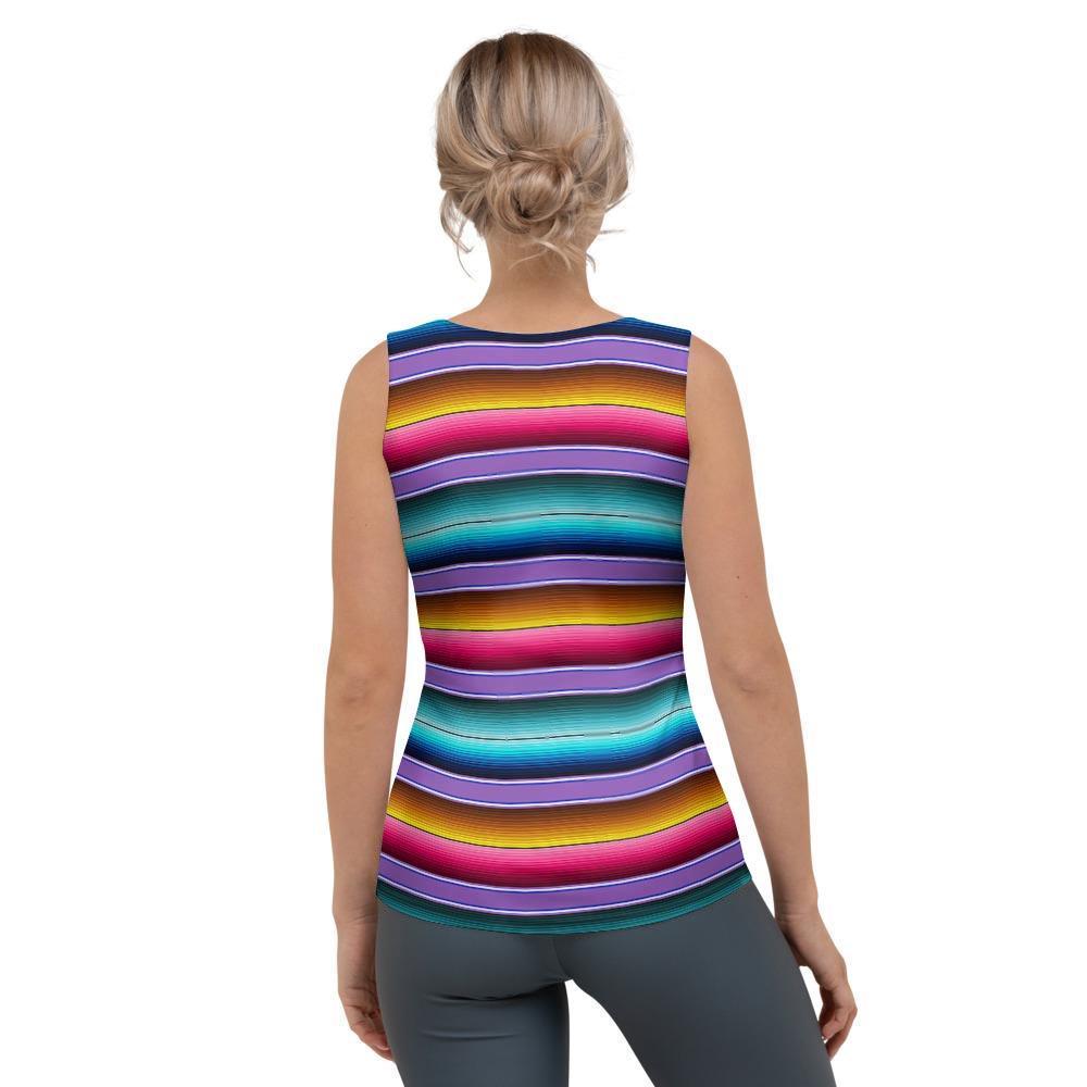 Mexican Baja Serape Women's Tank Top-grizzshop