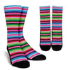 Mexican Blanket Baja Serape Pattern Print Unisex Crew Socks-grizzshop